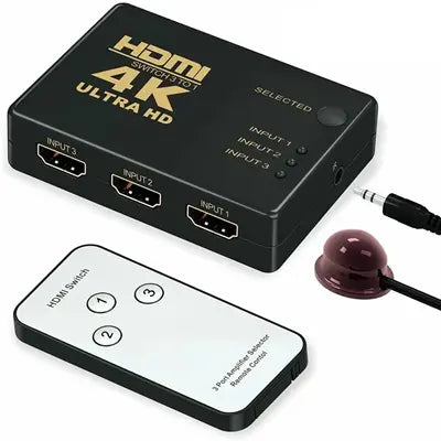 5‑in‑1 4K Ultra HD  HDMI Switch for Seamless Multi Device Connectivity
